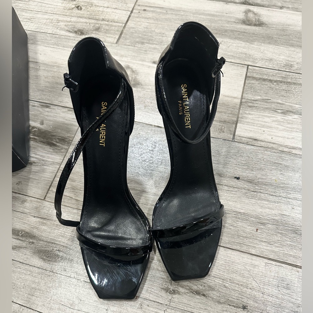 YSL heels, worn 1 time